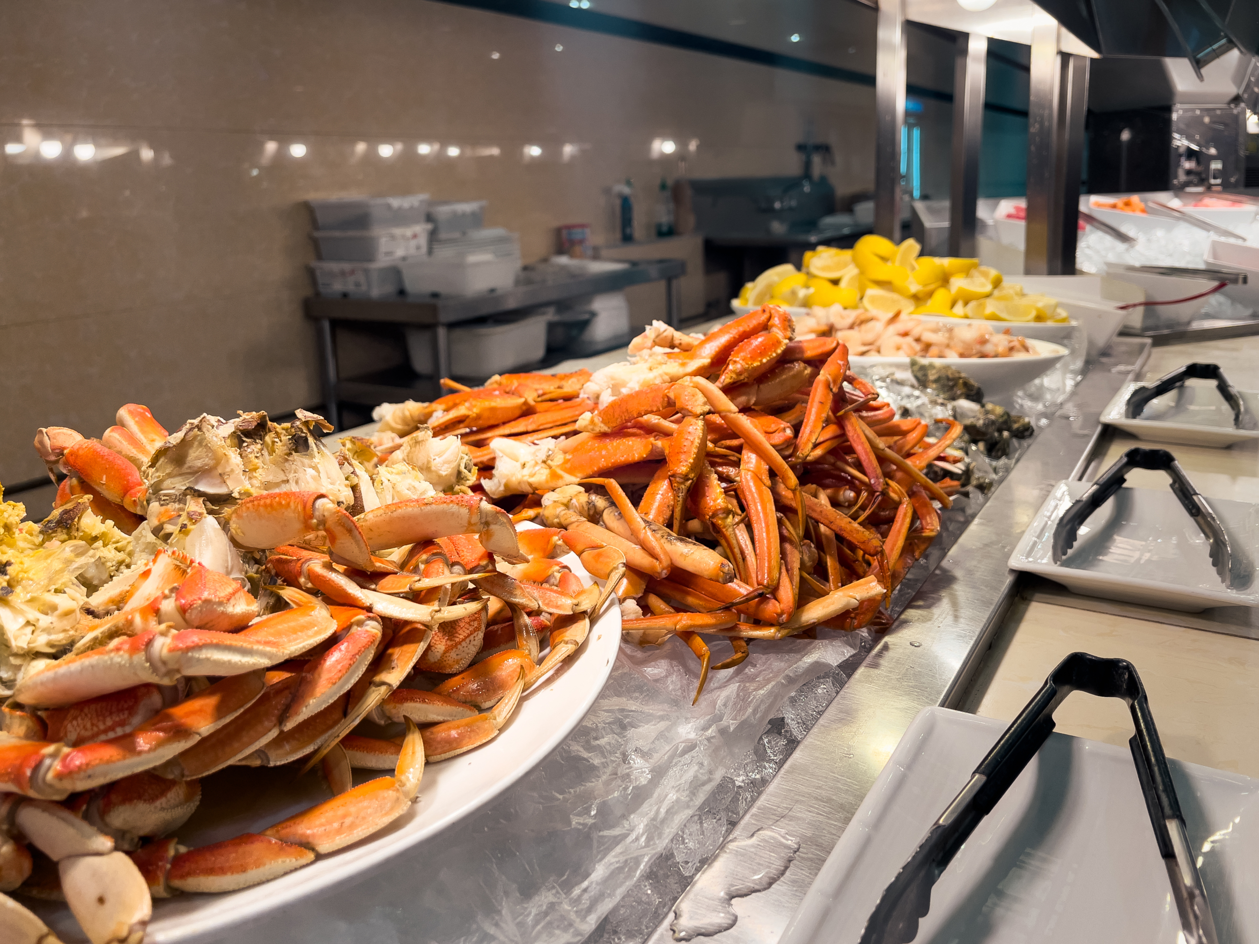 dungeness crab and crab leg weekend dinner